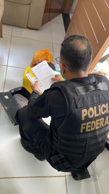 jogada ensaiada policia federal 2023 foto pf