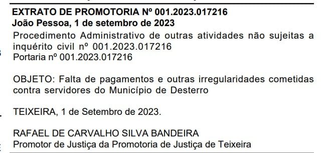 prefeitura de desterro