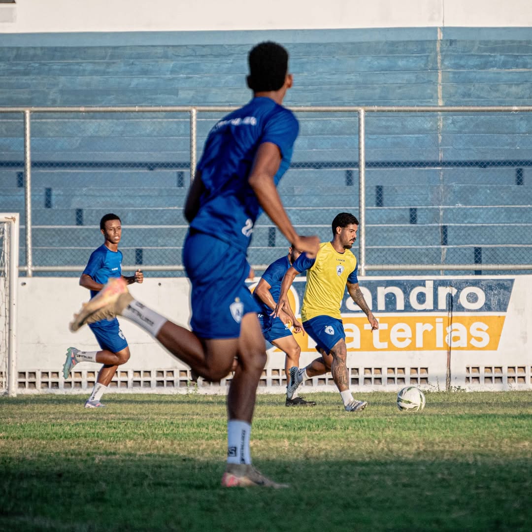 Atlético de Cajazeiras finaliza sua preparação para enfrentar o Esporte de Patos