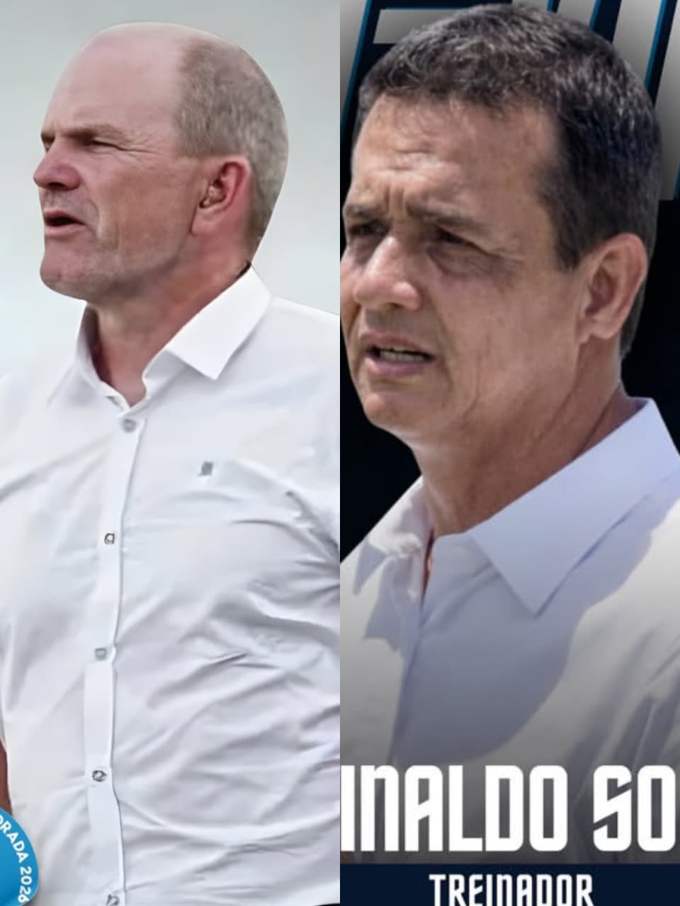 Schardong deixa o Atlético-PB após 2 jogos; Reginaldo Sousa é o novo técnico do Trovão