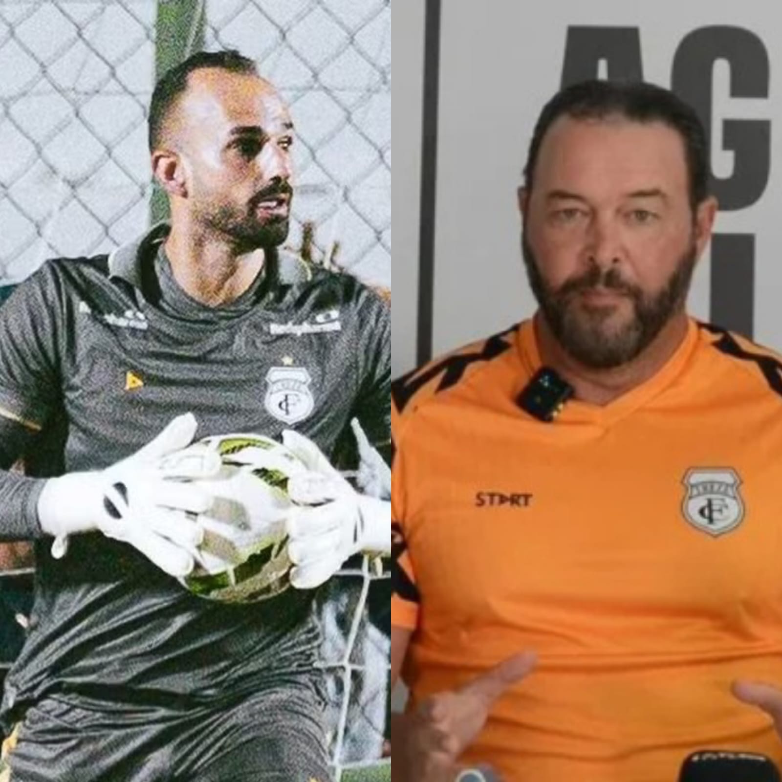 Treze confirma saída de goleiro Rodolfo após técnico deixar o time