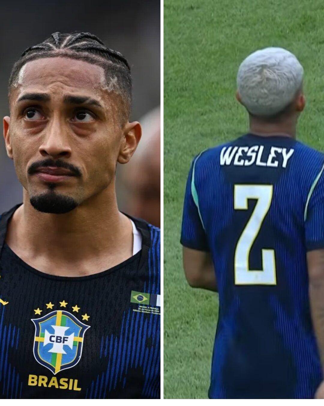 Seleção brasileira perde Raphinha e Wesley antes de amistoso contra a Croácia