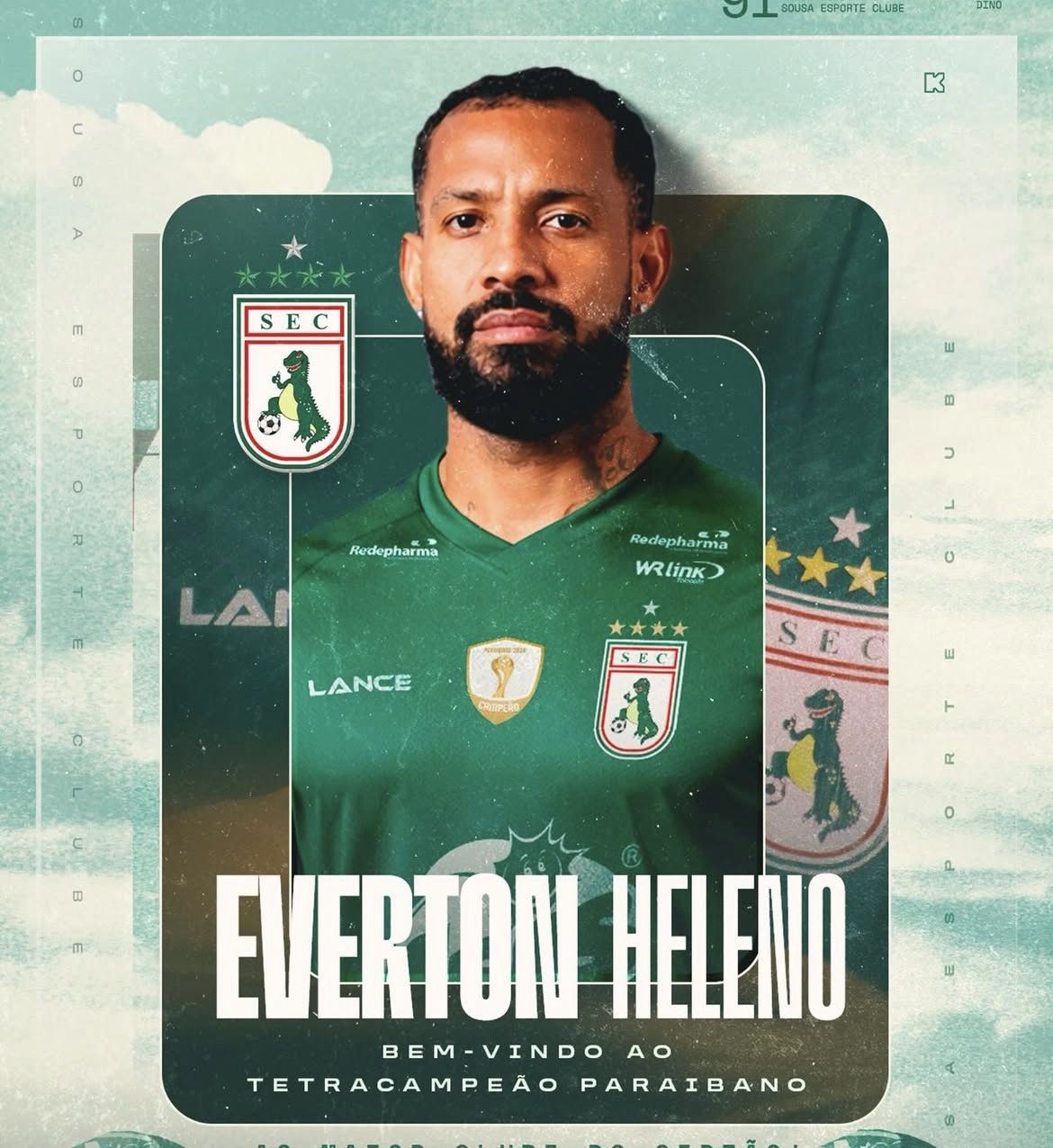 Sousa confirma contratação de Everton Heleno