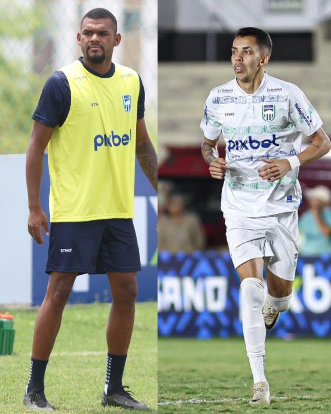 Serra Branca anuncia as saídas do volante Venício, e do atacante Maicon da equipe