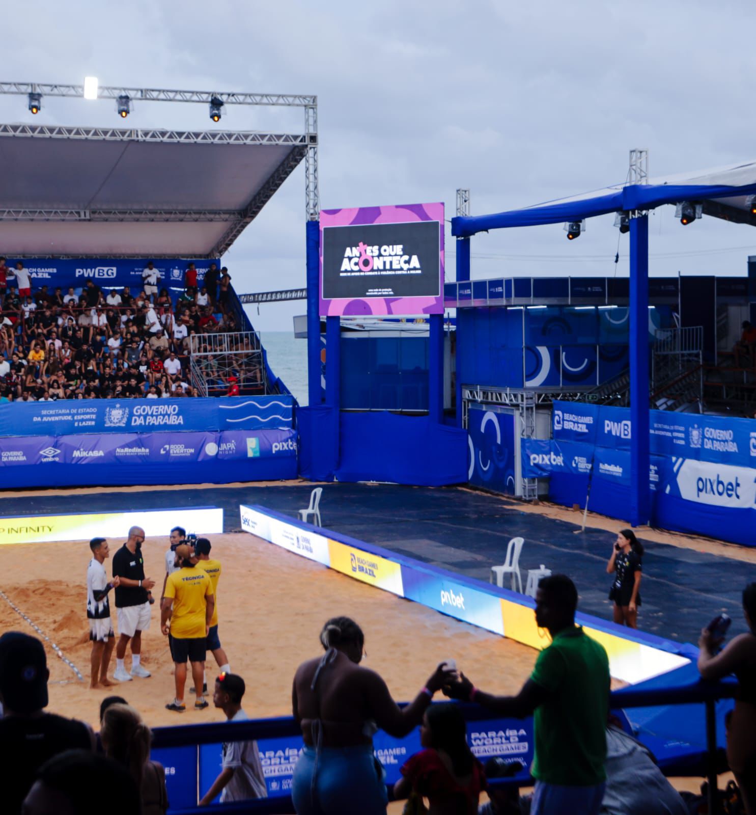 Paraíba Beach Games vira palco de conscientização em João Pessoa