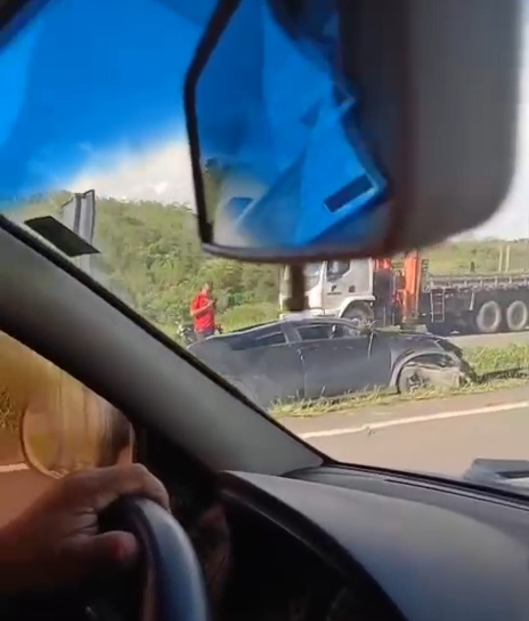 Na BR-230: idosa morre em acidente registrado nas proximidades do distrito de Galante