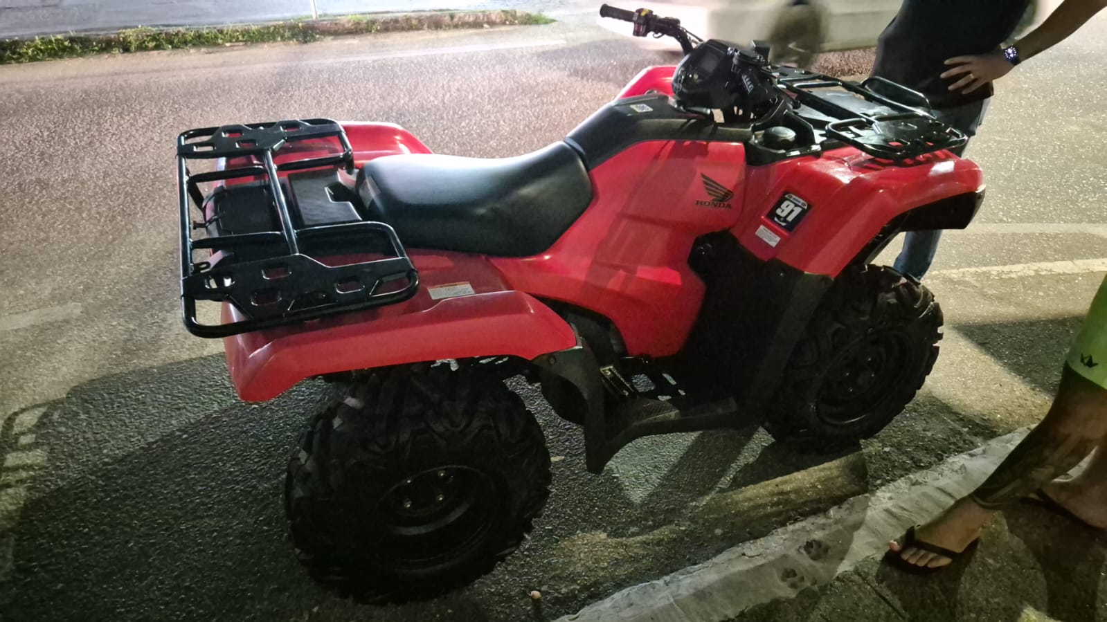 Homem é preso em CG acusado de participar de furto de quadriciclo Homem é preso em CG acusado de participar de furto de quadriciclo