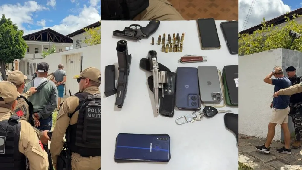 Acusados de participarem do homicídio de um comerciante são presos em Triunfo