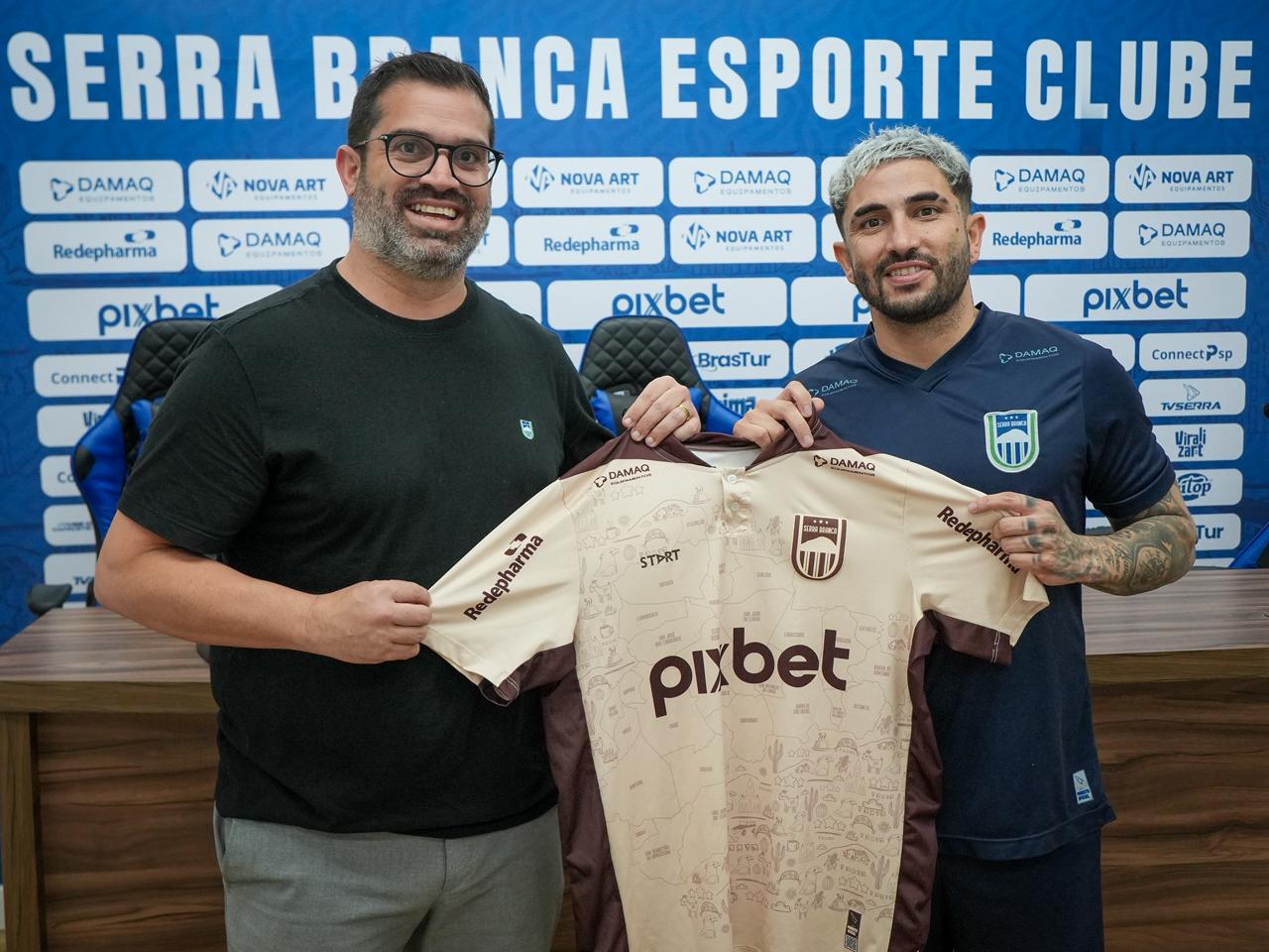 Serra Branca anuncia a contratação de Dione para a sequência da Série D Serra Branca anuncia a contratação de Dione para a sequência da Série D