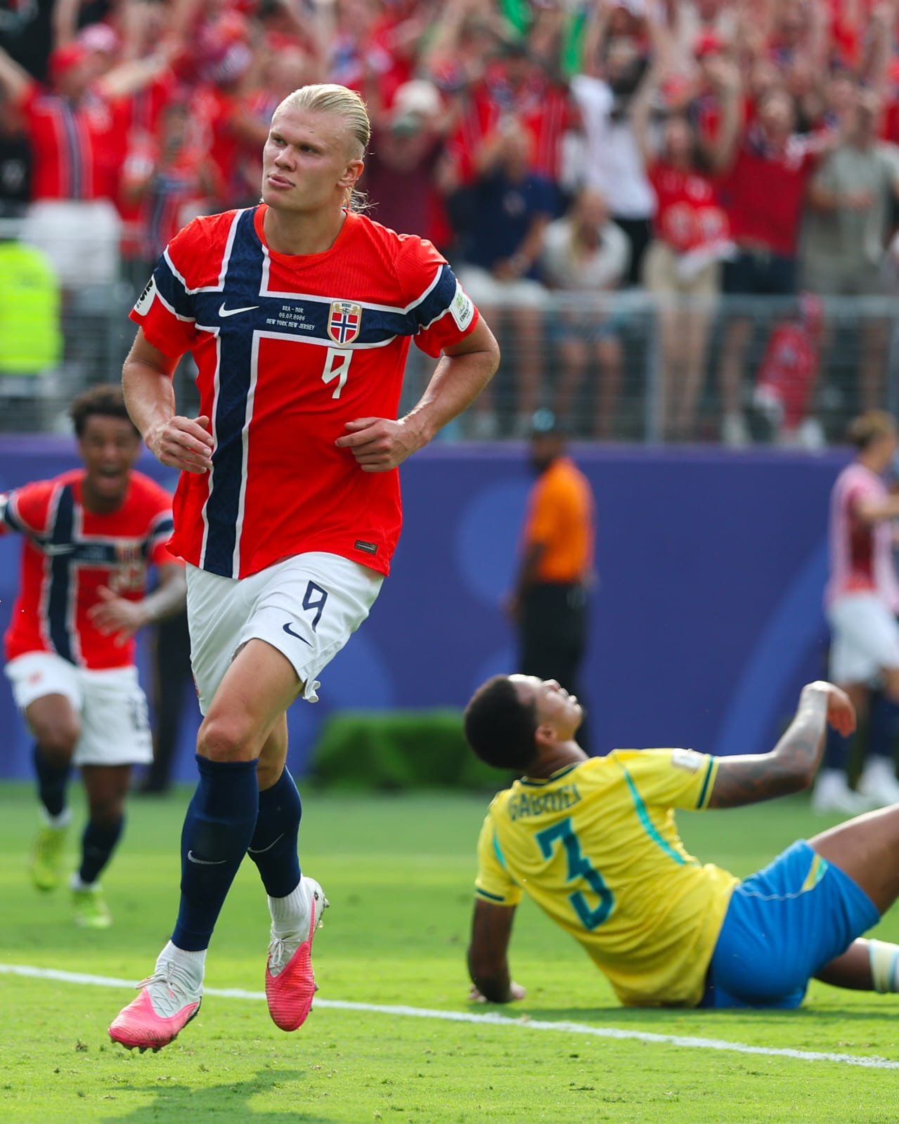 Haaland se diz surpreso com a Noruega ter se classificado para as quartas de finais da Copa do Mundo