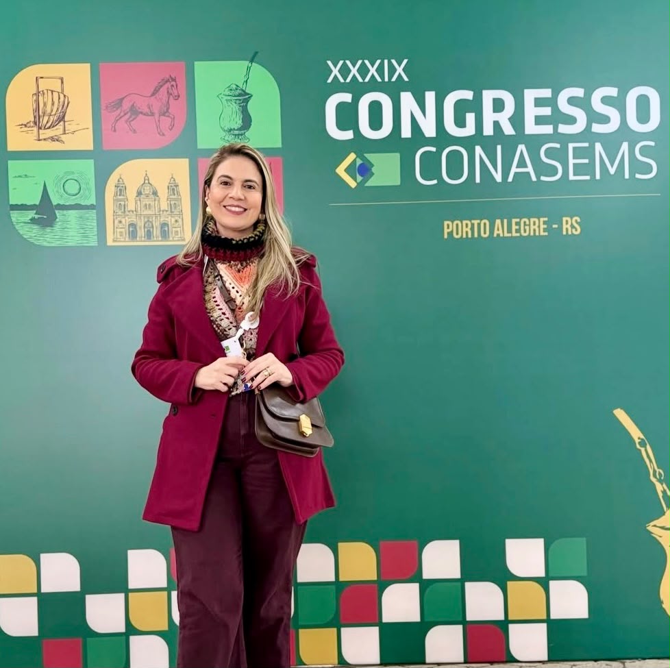 Vereadora Carol Gomes, por mais um ano, participa do maior congresso de saúde pública do mundo