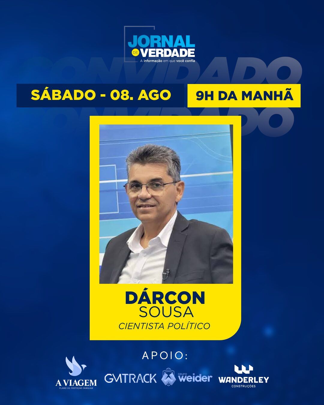 Cientista político analisa debate promovido pela MRTV e FGTV neste sábado (08) no Jornal da Verdade