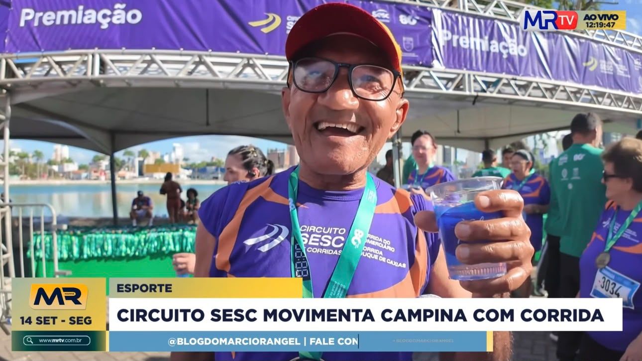 “Se parar, enferruja”: Corredores contam histórias de superação na corrida do SESC