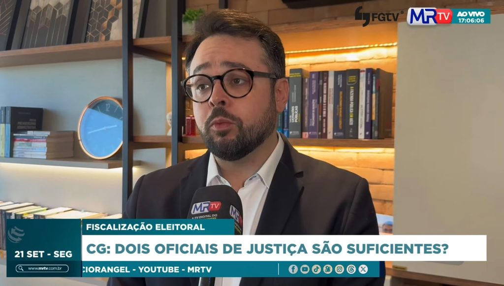 Fiscalização da propaganda eleitoral em Campina Grande é feita por apenas dois oficiais de justiça Fiscalização da propaganda eleitoral em Campina Grande é feita por apenas dois oficiais de justiça