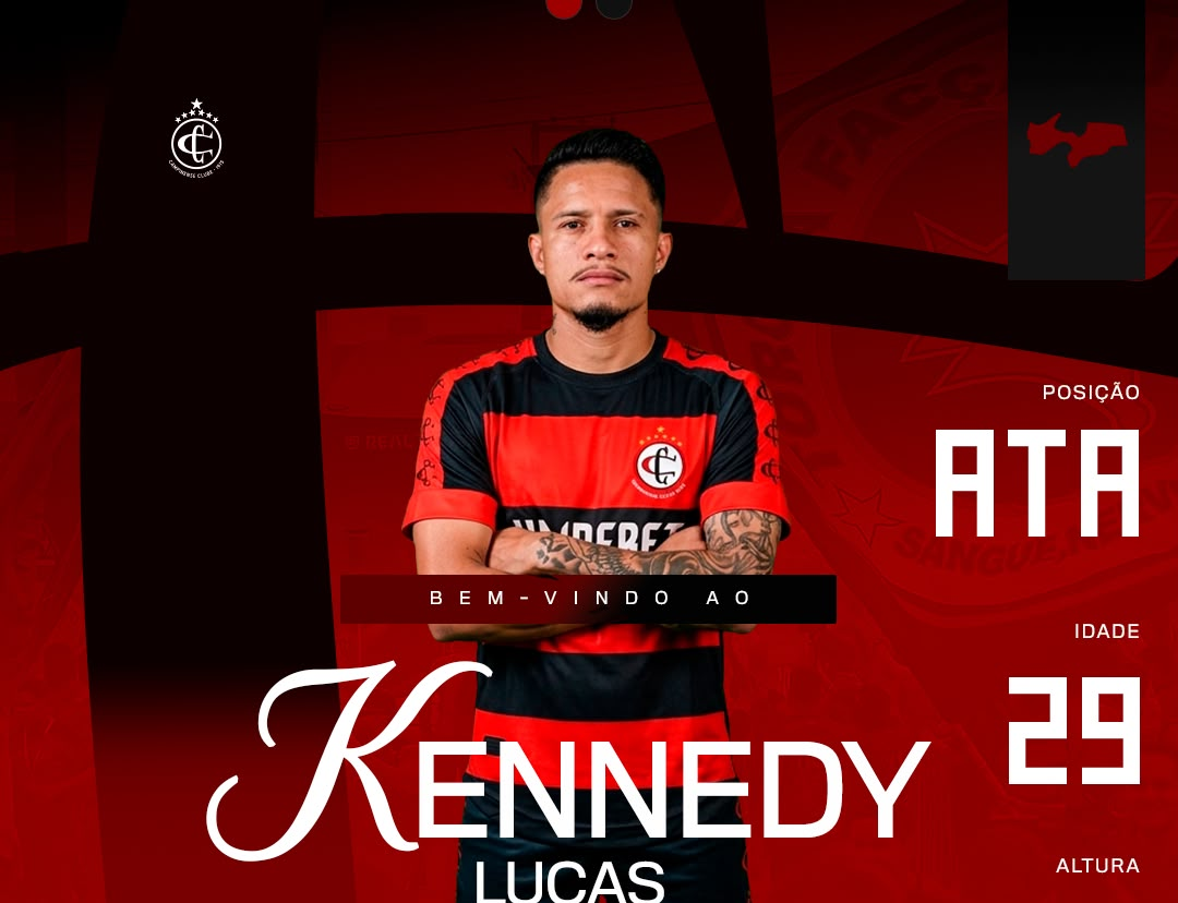 Atacante Kennedy é mais um reforço confirmado para o Campinense