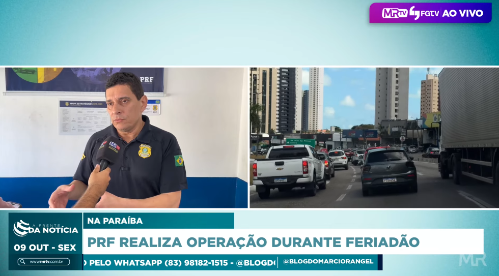 PRF reforça fiscalização nas rodovias durante feriadão e alerta para riscos de acidentes PRF reforça fiscalização nas rodovias durante feriadão e alerta para riscos de acidentes