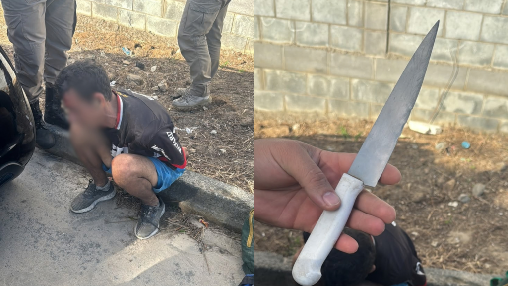 Suspeito armado com faca invade loja e é preso durante tentativa de furto em Campina Grande