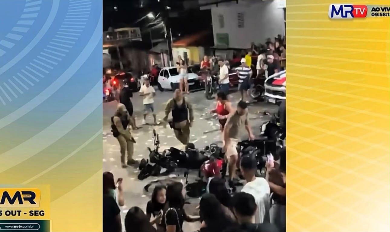 Confusão após festejos políticos termina com homem baleado pela PM em Lagoa Seca